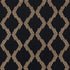 Topi Applique fabric in black color - pattern number 69992 - by Schumacher in the Tribal Chic collection