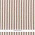 Regatta Linen Stripe Sheer fabric in sienna color - pattern number 70037 - by Schumacher in the Essentials: Sheers & Casements collection