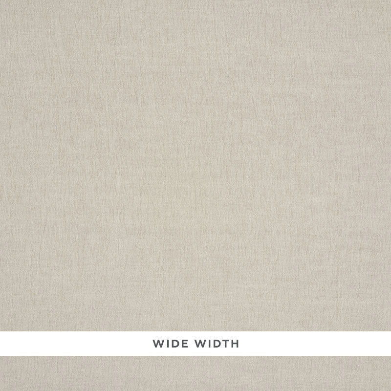 Marella Linen fabric in natural color - pattern number 70050 - by Schumacher in the Perfect Basics: Sheers &amp; Casements collection