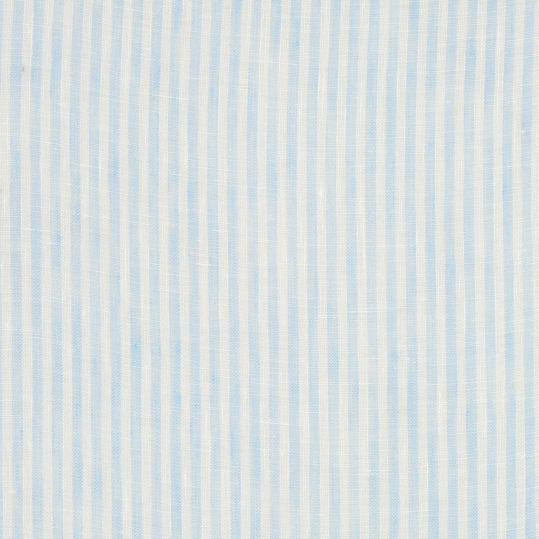Tori Stripe Sheer fabric in sky color - pattern number 70068 - by Schumacher in the Stripes Revisits collection