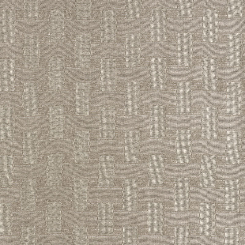 Basketweave Sheer fabric in taupe color - pattern number 70101 - by Schumacher in the Essentials: Sheers &amp; Casements collection