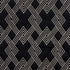 Hix fabric in ebony color - pattern number 70145 - by Schumacher in the Clique collection