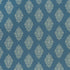Zinda Embroidery fabric in bay color - pattern number 70221 - by Schumacher in the Contemporary Embroideries collection
