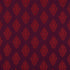 Zinda Embroidery fabric in berry color - pattern number 70224 - by Schumacher in the Contemporary Embroideries collection