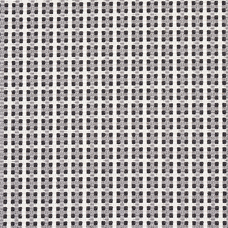 Crosstown fabric in graphite color - pattern number 70392 - by Schumacher in the Essentials: Small Scale Upholstery collection