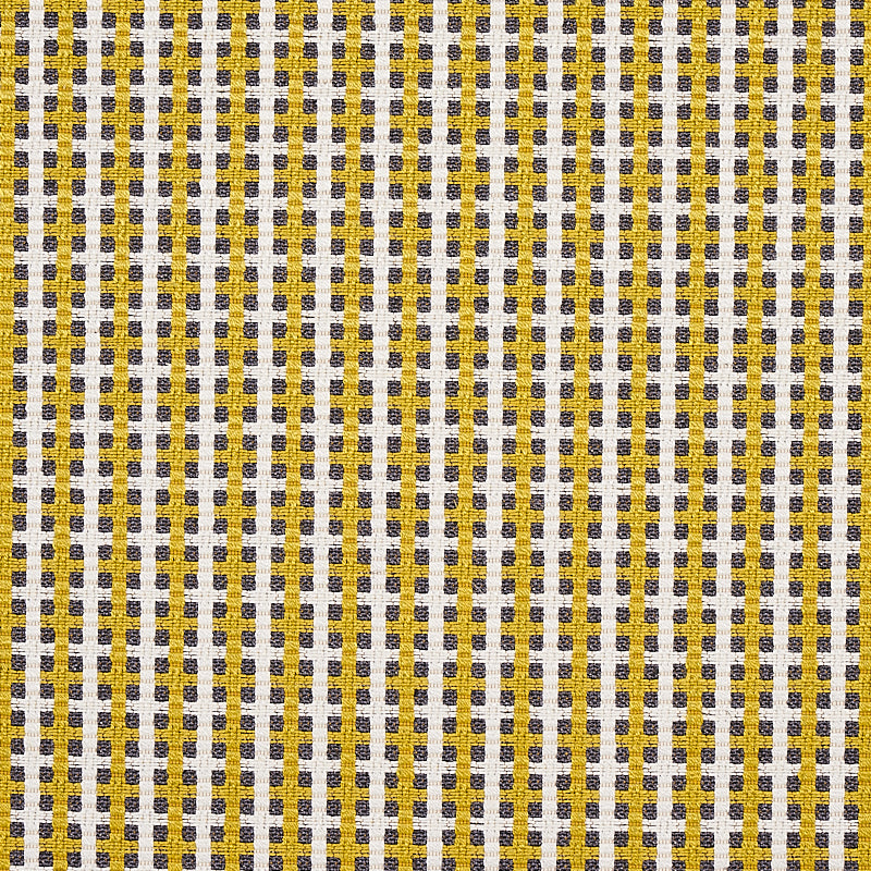 Crosstown fabric in citron color - pattern number 70393 - by Schumacher in the Essentials: Small Scale Upholstery collection
