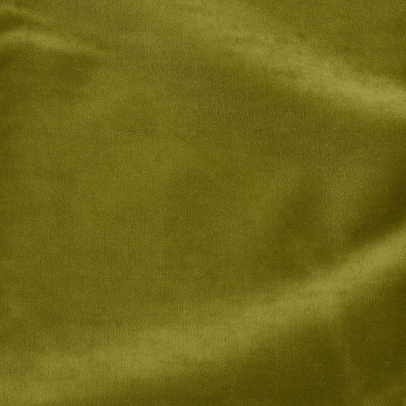 Rocky Performance Velvet fabric in olivine color - pattern number 70494 - by Schumacher in the Perfect Basics: Velvet collection