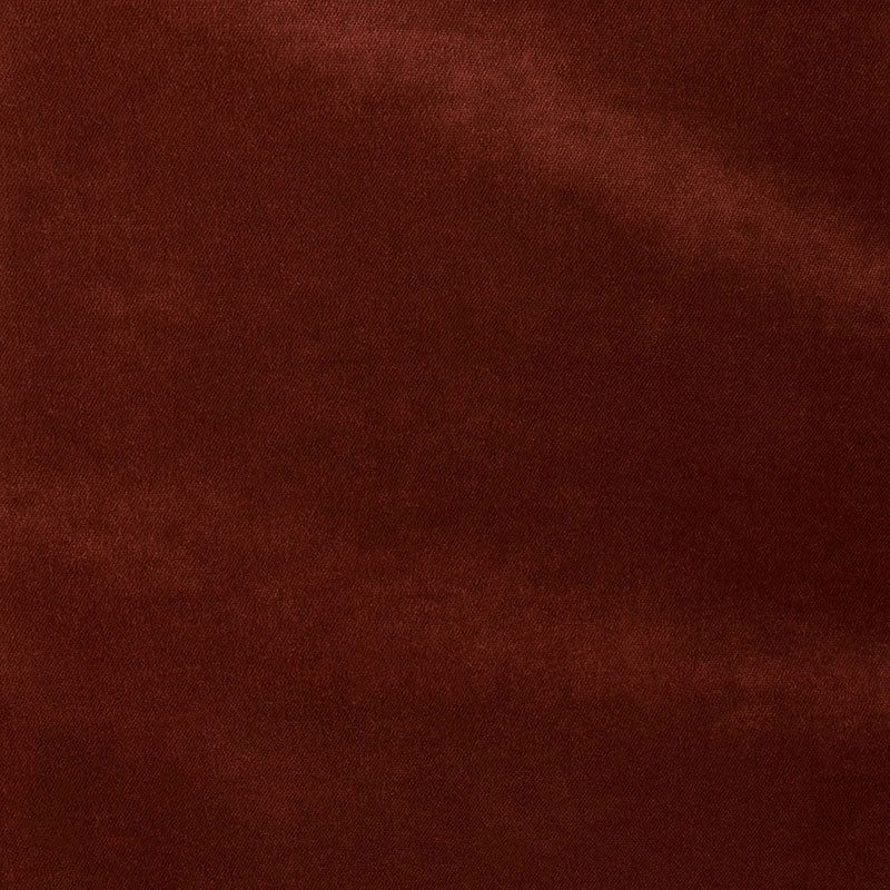 Rocky Performance Velvet fabric in russet color - pattern number 70506 - by Schumacher in the Perfect Basics: Velvet collection