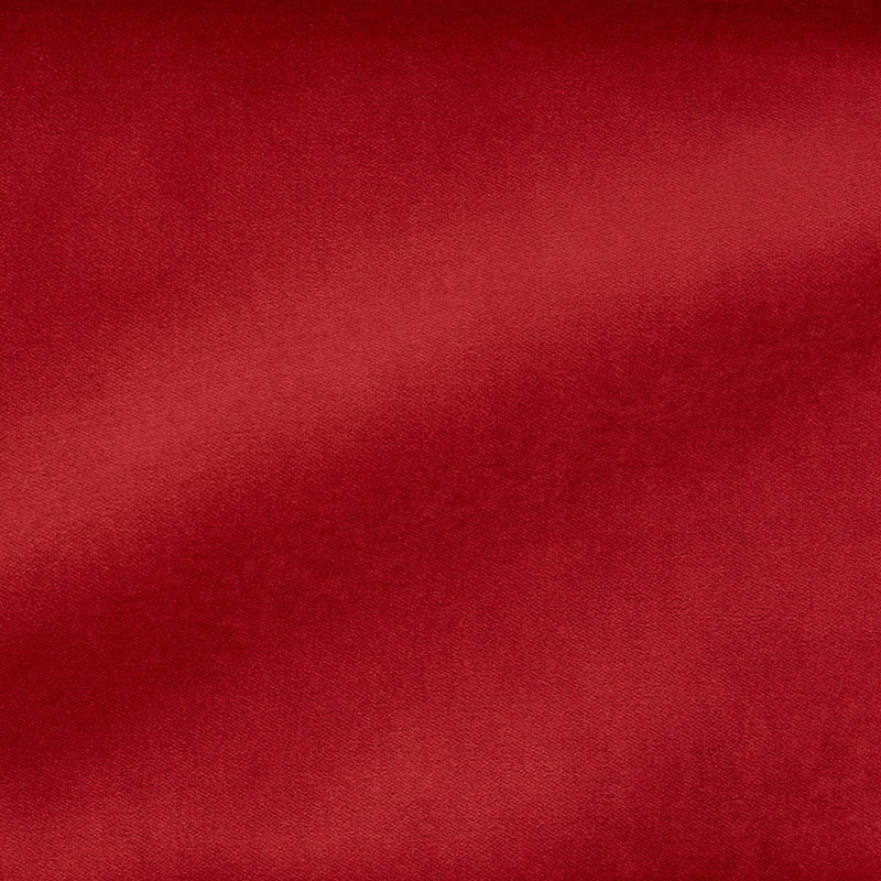Rocky Performance Velvet fabric in red color - pattern number 70508 - by Schumacher in the Perfect Basics: Velvet collection