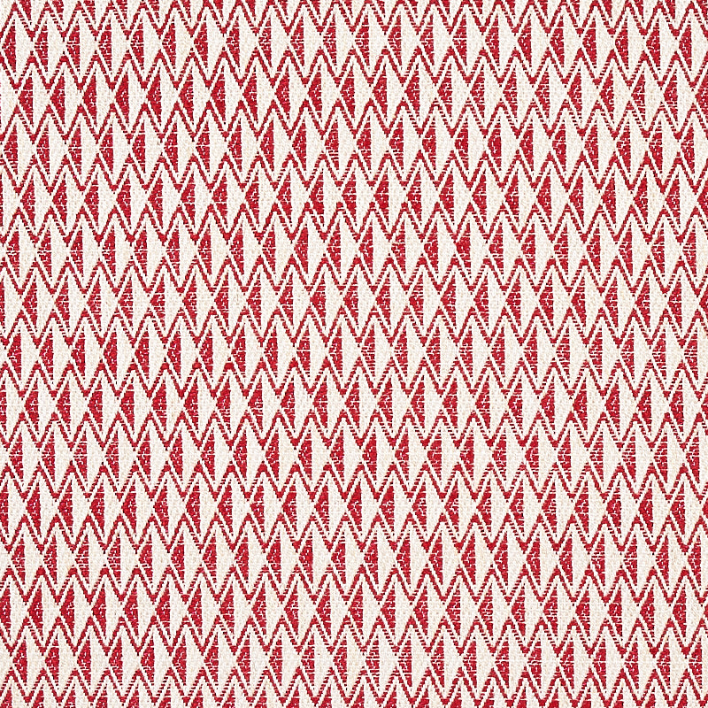 Greenpoint fabric in red color - pattern number 70547 - by Schumacher in the Essentials: Small Scale Upholstery collection