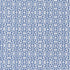 Chinois Fret fabric in blue white color - pattern number 70561 - by Schumacher in the Essentials: Small Scale Upholstery collection