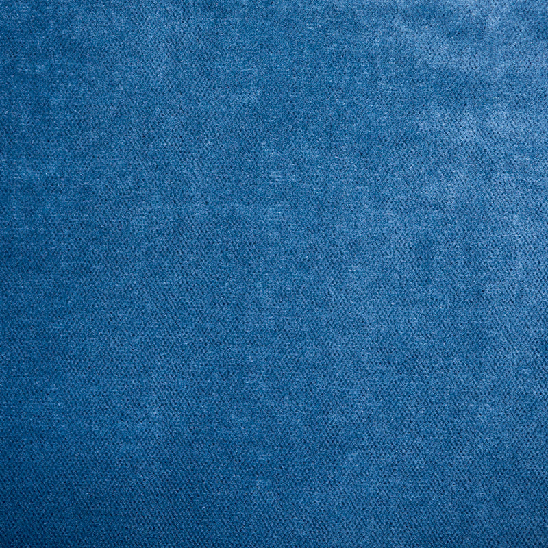 Rocky Performance Velvet fabric in steel blue color - pattern number 70571 - by Schumacher in the Perfect Basics: Velvet collection