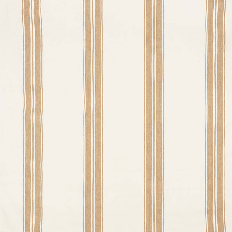 Brentwood Stripe fabric in neutral color - pattern number 70870 - by Schumacher in the Mark D. Sikes collection