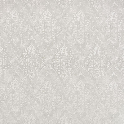 Ankara fabric in sterling color - pattern number 71140 - by Schumacher in the New Opulence collection