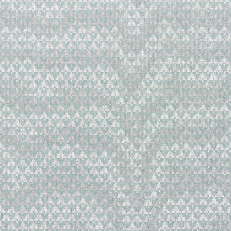 Evans fabric in seaglass color - pattern number 71182 - by Schumacher in the Essentials: Luxe Upholstery collection