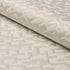 Salon Matelasse Satin fabric in limestone color - pattern number 71191 - by Schumacher in the New Opulence collection