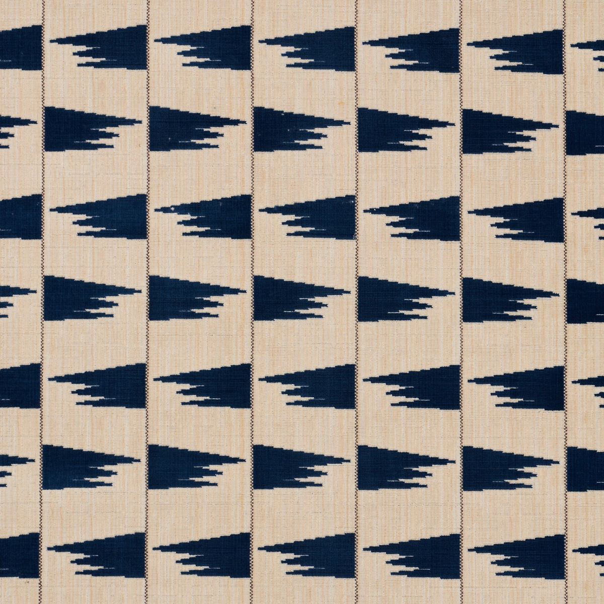 Tutsi fabric in blue color - pattern number 71225 - by Schumacher in the David Kaihoi collection