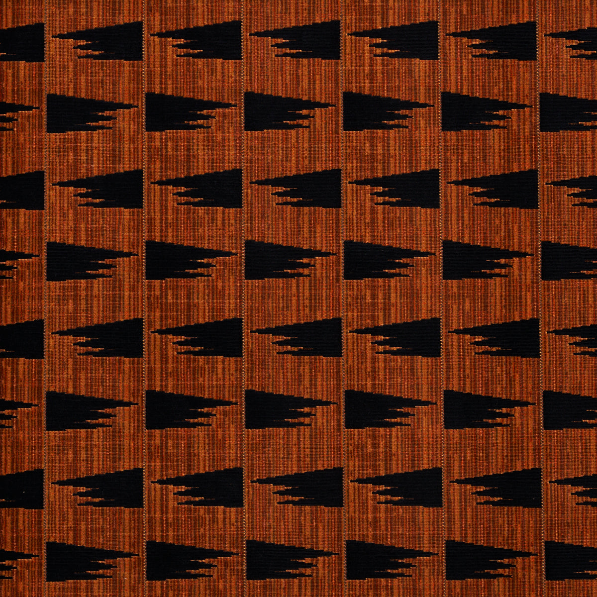 Tutsi fabric in cinnamon color - pattern number 71226 - by Schumacher in the David Kaihoi collection