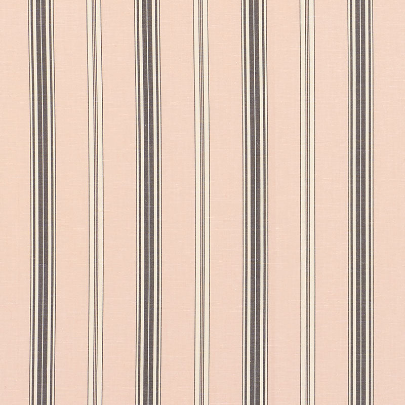 Coco Stripe fabric in blush color - pattern number 71293 - by Schumacher in the Essentials: Stripe II collection