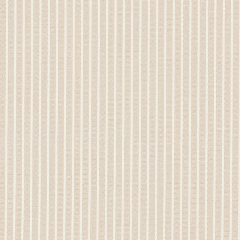 Edie Stripe fabric in taupe color - pattern number 71302 - by Schumacher in the Essentials: Classic Stripe collection