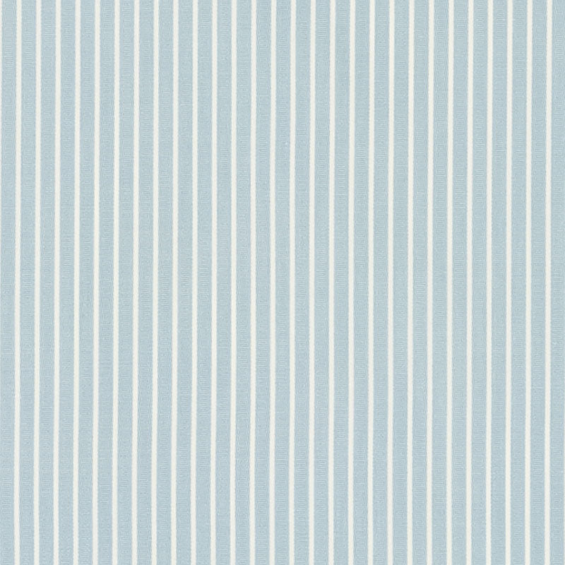 Edie Stripe fabric in sky color - pattern number 71304 - by Schumacher in the Essentials: Classic Stripe collection