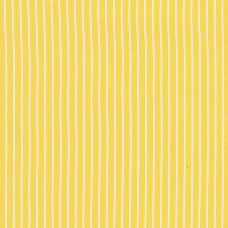 Edie Stripe fabric in yellow color - pattern number 71307 - by Schumacher in the Essentials: Classic Stripe collection