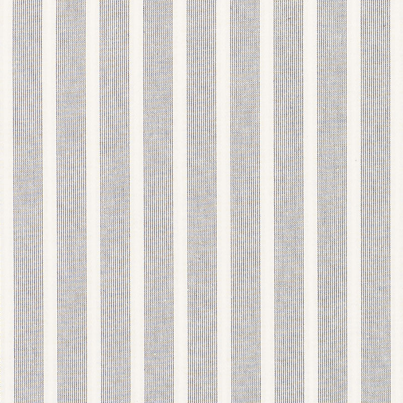 Jean Stripe fabric in grey color - pattern number 71380 - by Schumacher in the Essentials: Stripe II collection
