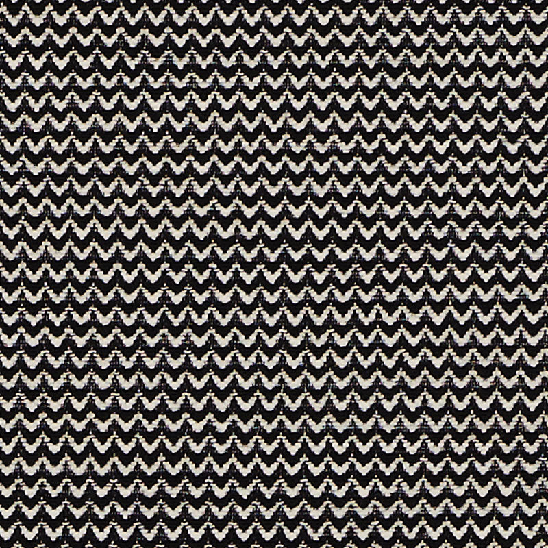 Ellis fabric in black color - pattern number 71572 - by Schumacher in the Essentials: Luxe Upholstery collection