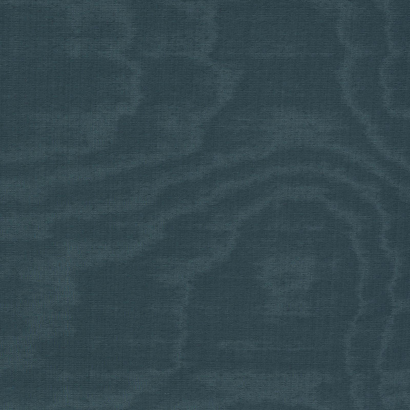 Luna Moire fabric in aegean color - pattern number 71673 - by Schumacher in the Perfect Basics: Moire collection
