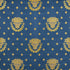 Blue Room Lampas fabric in blue color - pattern number 71700 - by Schumacher in the Blue Room Lampas collection
