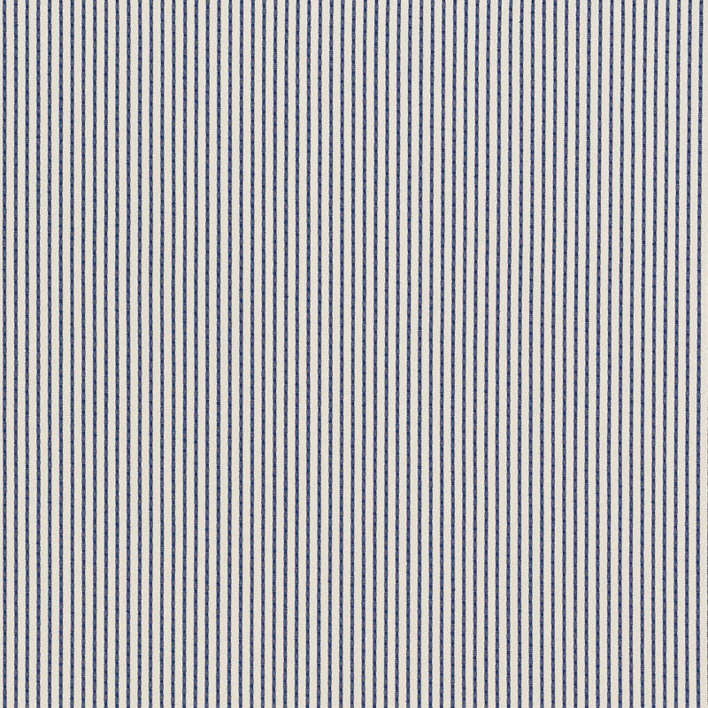 Stitched Stripe Indoor Outdoor fabric in navy color - pattern number 71743 - by Schumacher in the Indoor-Outdoor Prints &amp; Wovens collection