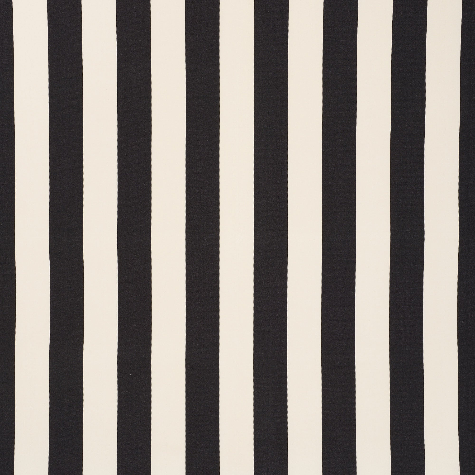Cabana Stripe Indoor Outdoor fabric in black color - pattern number 71756 - by Schumacher in the Essentials: Indoor/Outdoor Prints &amp; Wovens collection