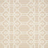 Ziz Embroidery fabric in natural color - pattern number 71934 - by Schumacher in the Happy Together collection