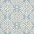 Omar Embroidery fabric in sky color - pattern number 71945 - by Schumacher in the Preppy Chic collection