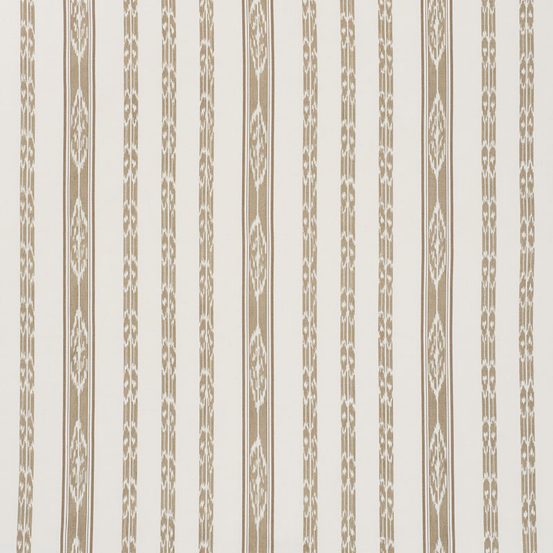Mariam Ikat fabric in sand color - pattern number 71983 - by Schumacher in the Caravanne collection