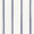 Gainsbourg fabric in navy color - pattern number 72033 - by Schumacher in the Stripes Revisits collection