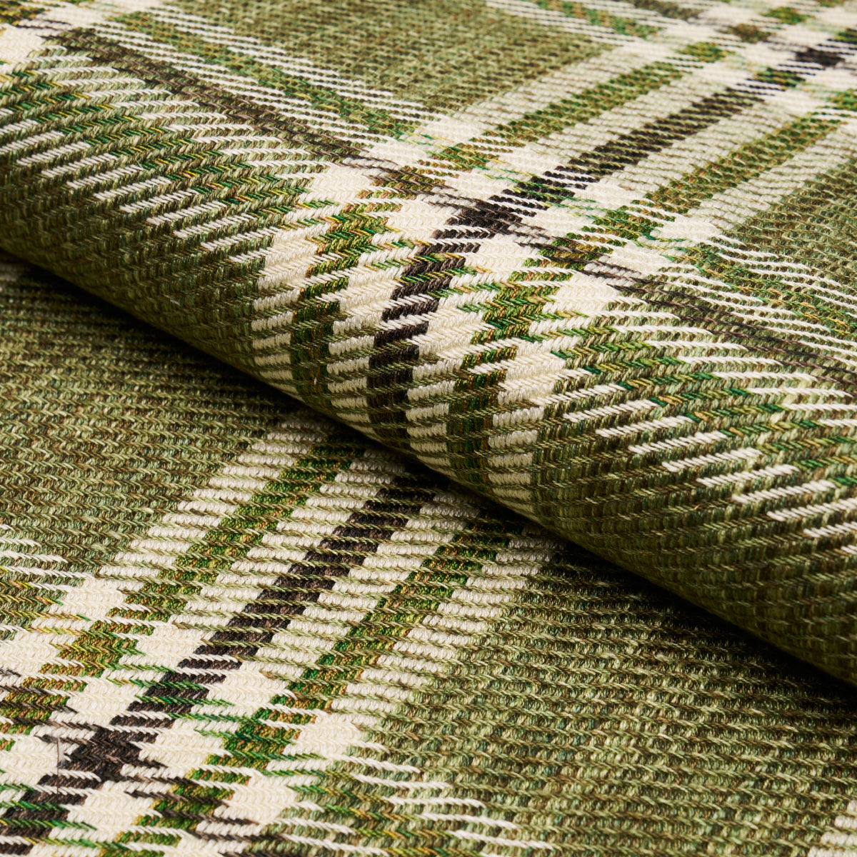 Mariga fabric in green color - pattern number 72063 - by Schumacher in the Luxe Lodge collection