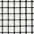 Pauline Check Casement fabric in blackwork color - pattern number 72070 - by Schumacher in the Country Chic collection