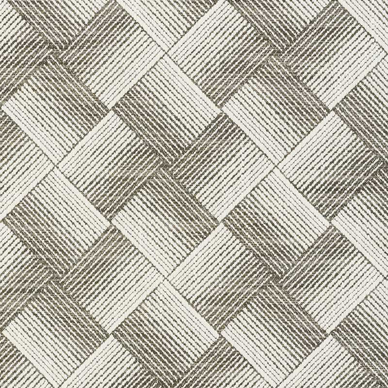 Ashberg fabric in charcoal color - pattern number 72141 - by Schumacher in the Essentials: Mid-Scale Upholstery collection