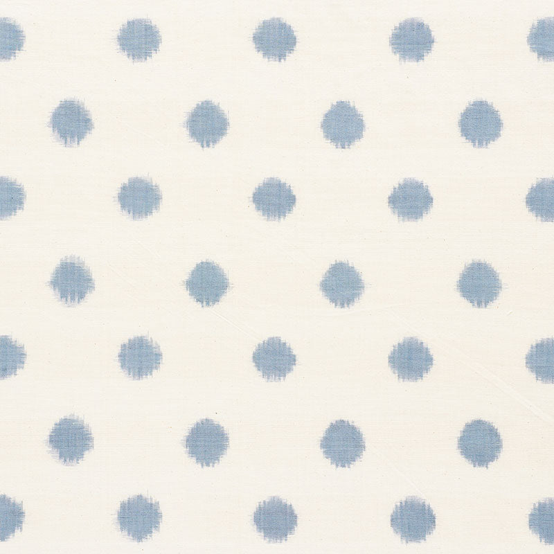 Sakuru Ikat fabric in sky color - pattern number 72341 - by Schumacher in the Mingei collection