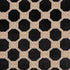 Octavia Velvet fabric in onyx color - pattern number 72795 - by Schumacher in the Cut & Patterned Velvets collection