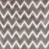 Chevron Velvet fabric in grey color - pattern number 72841 - by Schumacher in the Cut & Patterned Velvets collection