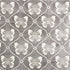 Papillon Velvet fabric in pewter color - pattern number 72961 - by Schumacher in the Cut & Patterned Velvets collection