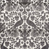 Pavone Velvet fabric in carbon color - pattern number 72970 - by Schumacher in the Cut & Patterned Velvets collection