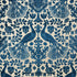 Pavone Velvet fabric in peacock color - pattern number 72973 - by Schumacher in the Cut & Patterned Velvets collection