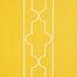 Limitless Lattice fabric in yellow color - pattern number 73072 - by Schumacher in the Orient Express collection