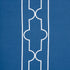 Limitless Lattice fabric in royal color - pattern number 73073 - by Schumacher in the Orient Express collection