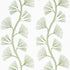 Ginkgo Embroidery fabric in leaf color - pattern number 73080 - by Schumacher in the Orient Express collection