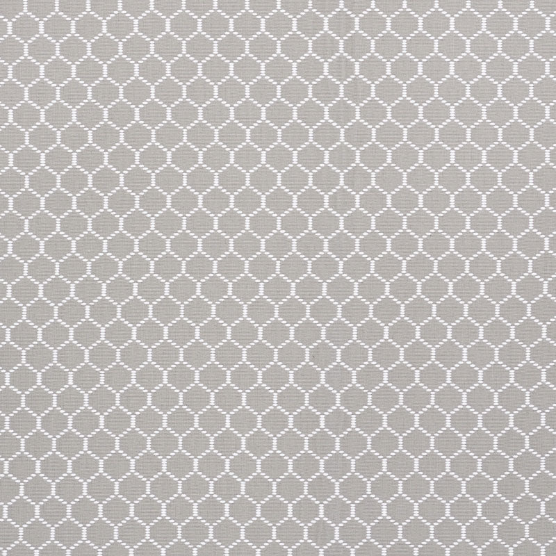 Fishnet fabric in grey color - pattern number 73094 - by Schumacher in the Orient Express collection