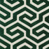 Ming Fret Velvet fabric in emerald color - pattern number 73103 - by Schumacher in the Cut & Patterned Velvets collection